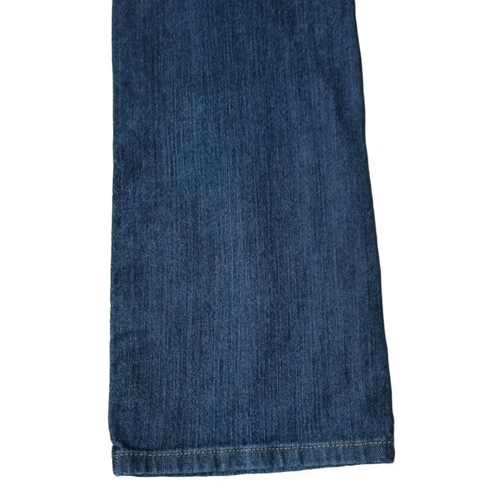 Nine West Jeans Womens Size 6 Straight Leg Blue Denim High Waist - Picture 8 of 15